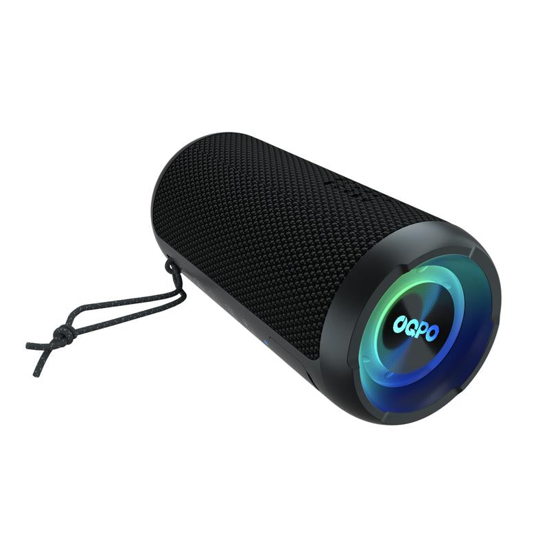 OQPO Pro Portable Bluetooth Outdoor Speakers with Dual Speakers, 24W High Volume Stereo, TWS Function, IPX7 Waterproof Wireless Subwoofer Audio